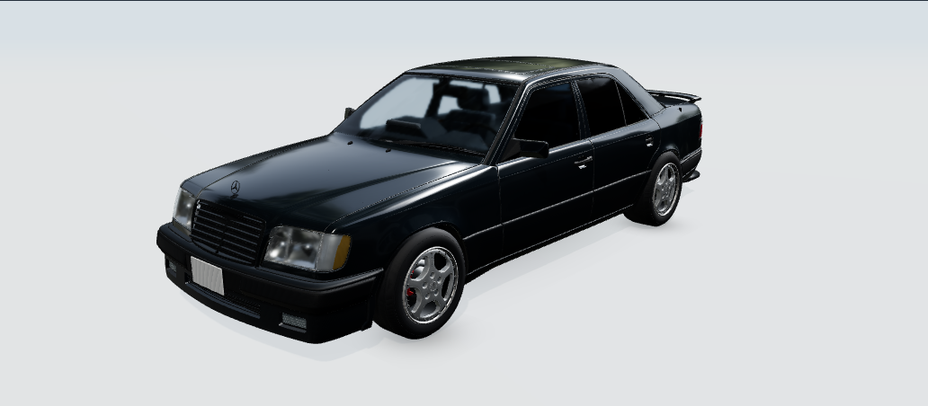 Facelift W124 adapted to the actual E320